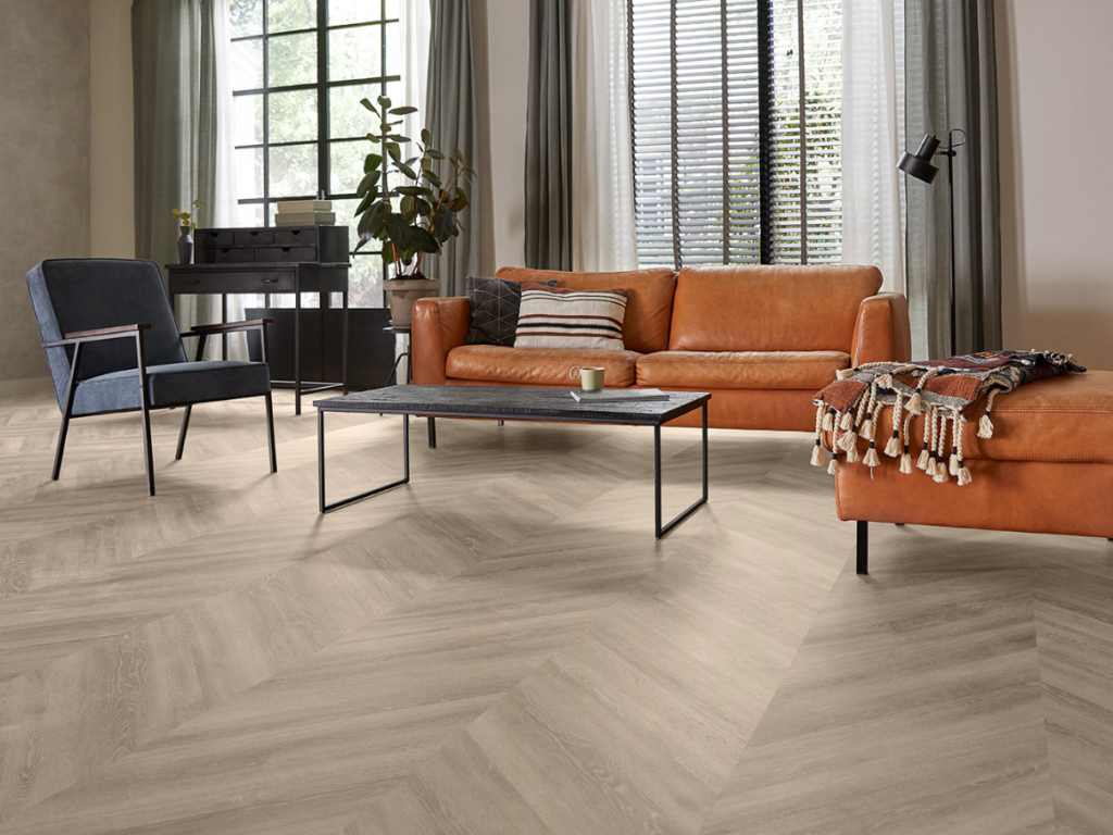Parva Oak Chevron Sardinia Gluedown Vinyl Planke LVT Parva Oak Chevron Sardinia Gluedown Vinyl Planke LVT