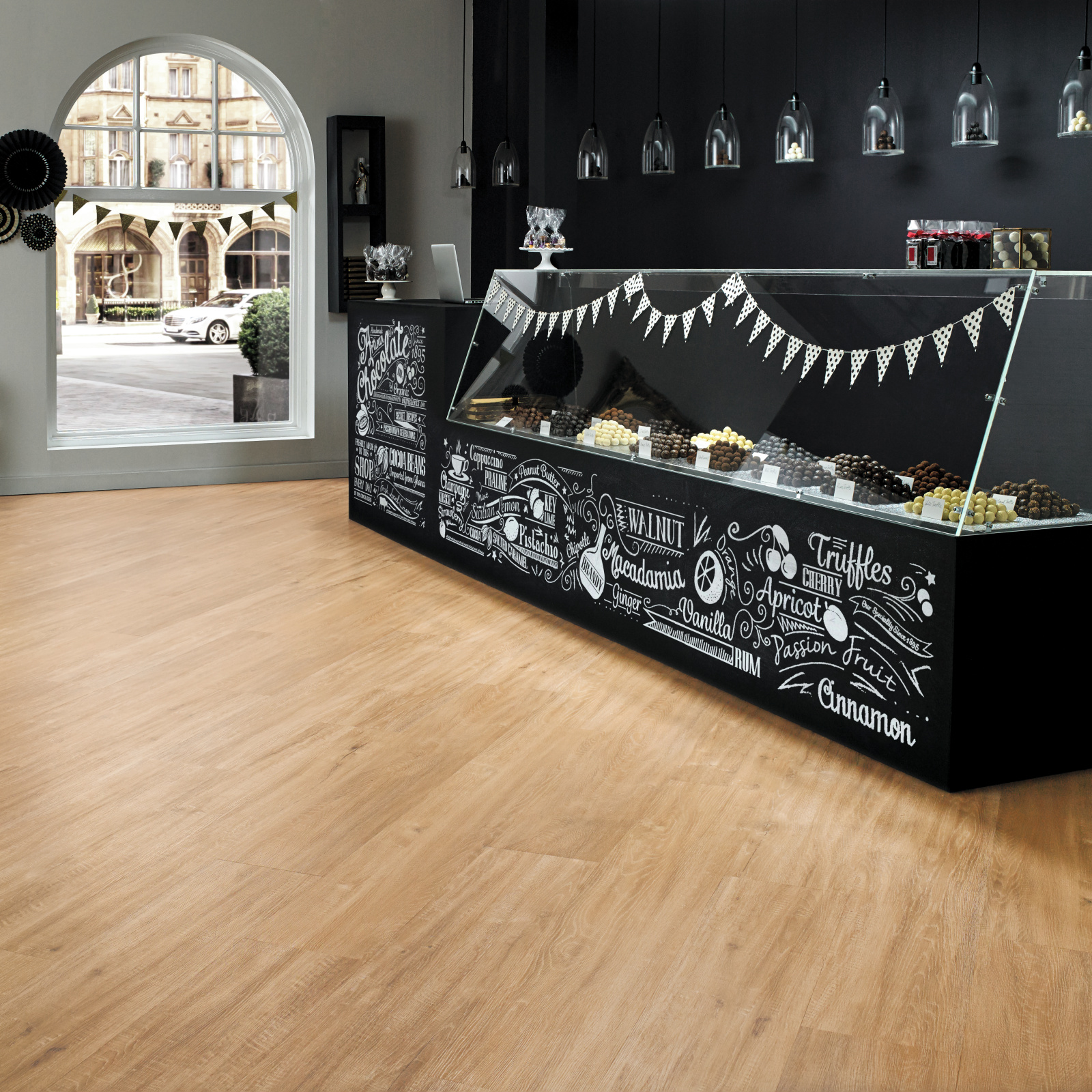 Wood Champagne Oak Looselay Planke (selbstliegend)