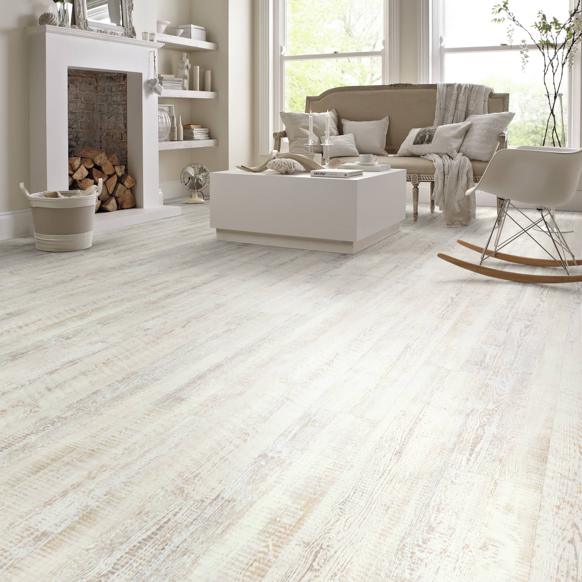 Rubens Rigid Core White Painted Oak