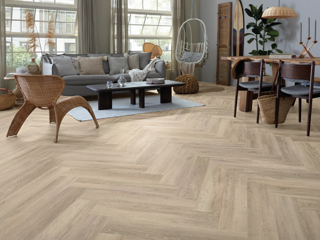 Authentic Parva Oak XL Sardinia Gluedown Vinyl Planke LVT Authentic Parva Oak XL Sardinia Gluedown Vinyl Planke LVT