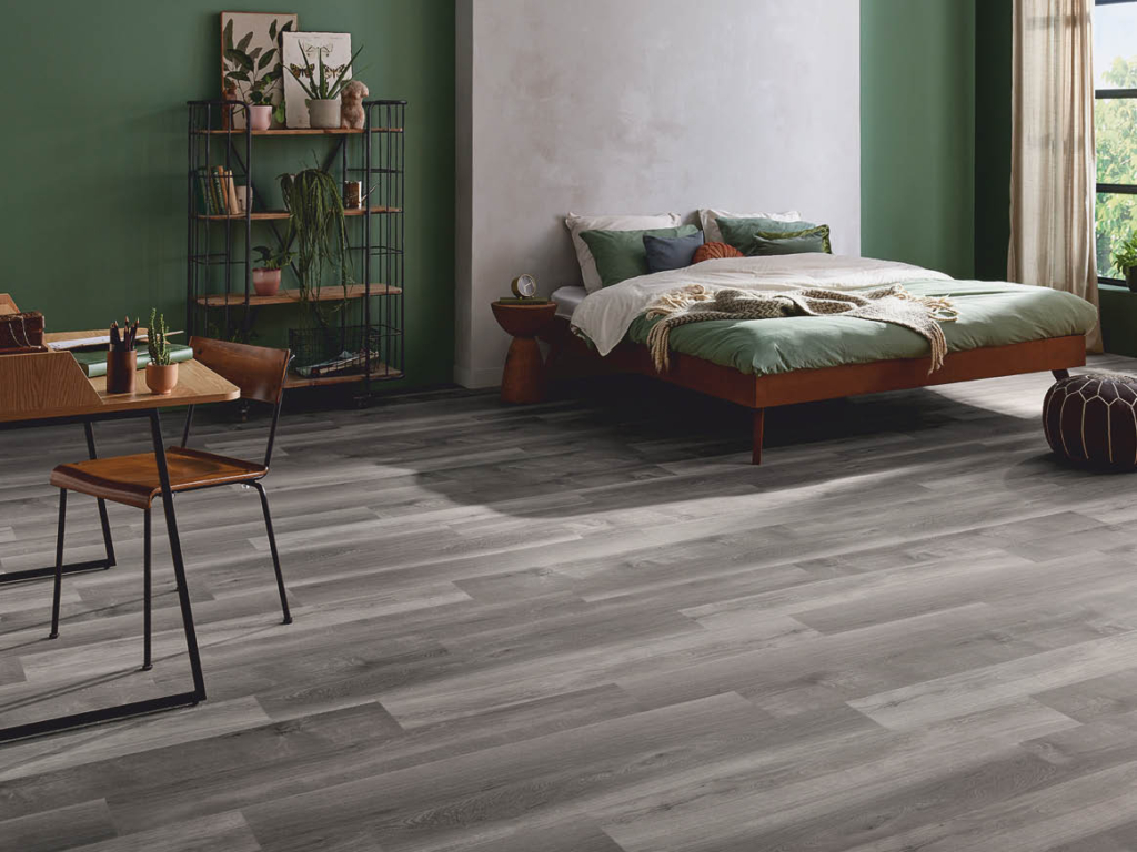 Broad Leaf Grey Sycamore Loose Lay Vinyl Planke LVT