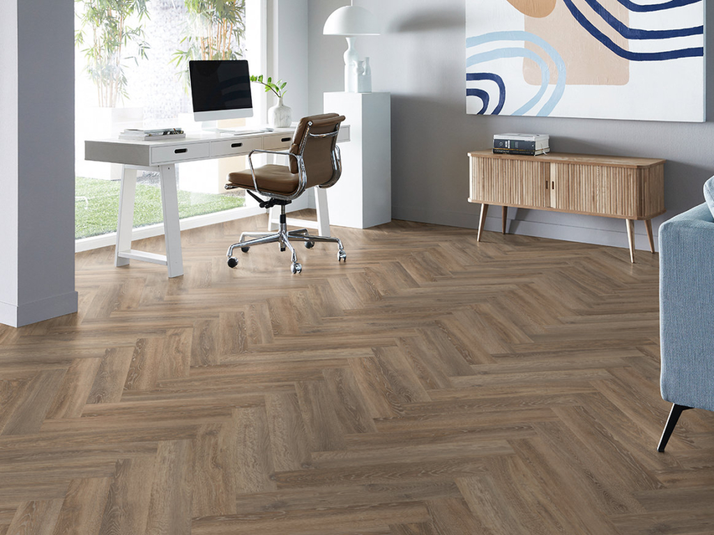 Parva Oak Calabria Gluedown Vinyl Planke LVT