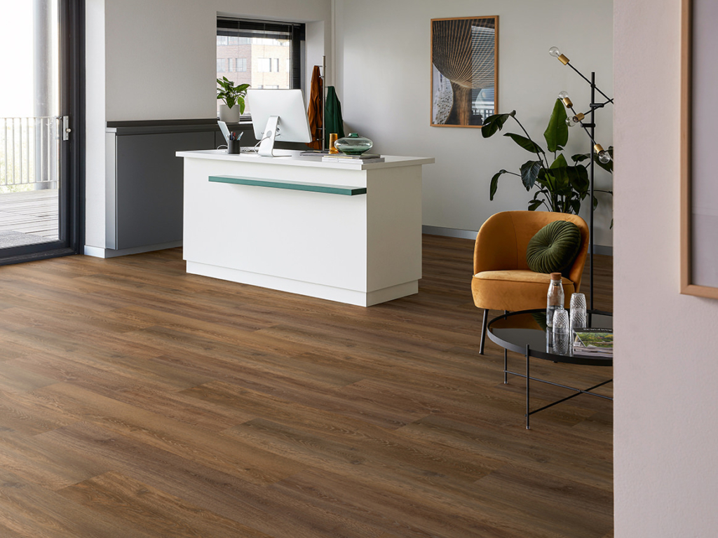 Authentic Oak XL Liguria Gluedown Vinyl Planke LVT