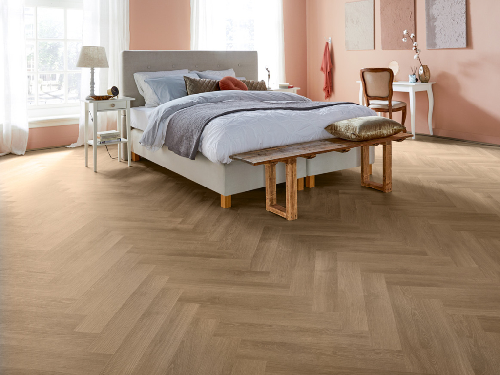 Parva River Oak Volga Click Vinyl Planke LVT