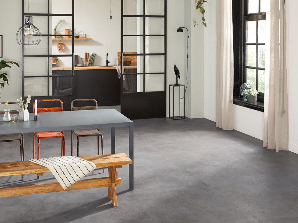 Nuance XL Blue Grey Loose Lay Vinyl Fliese LVT