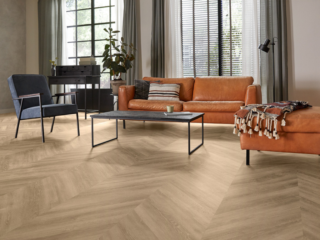 Parva Oak Chevron Piedmont Gluedown Vinyl Planke LVT Parva Oak Chevron Piedmont Gluedown Vinyl Planke LVT