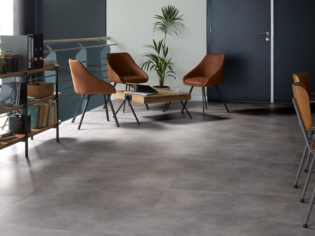 Nuance Greyline Gluedown Vinyl Planke LVT