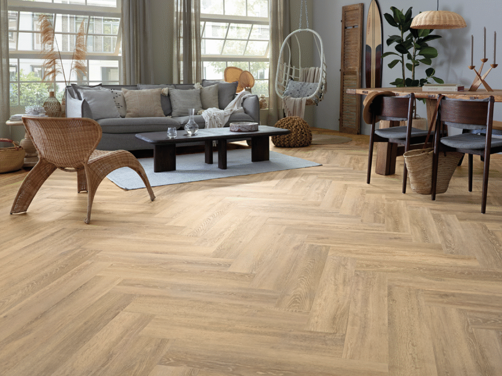 Authentic Parva Oak XL Piedmont Gluedown Vinyl Planke LVT