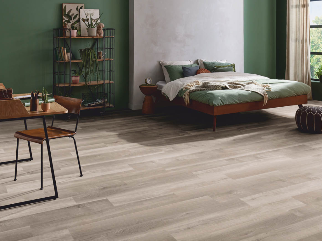 Broad Leaf Light Sycamore Gluedown Vinyl Planke LVT