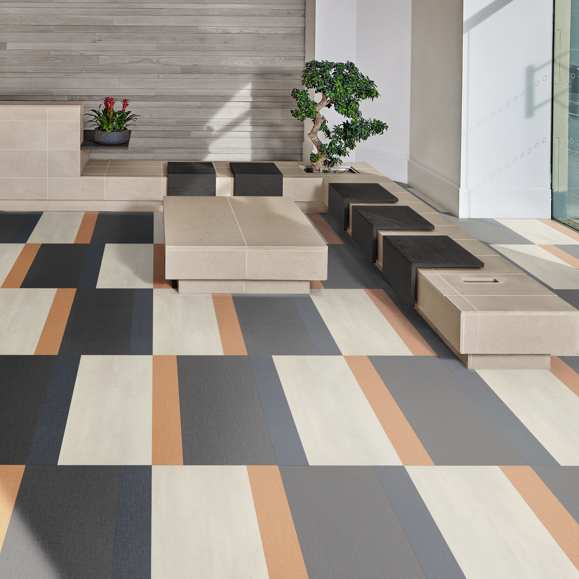 Opus Abstract Stratus Planke zum Kleben