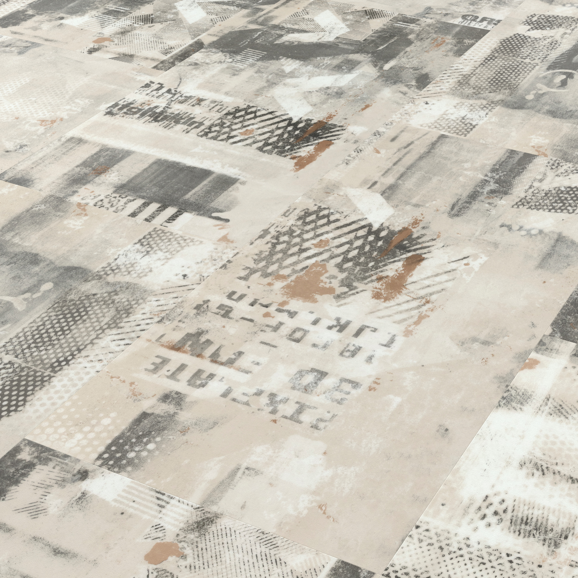 Opus Abstract San Marco Planke zum Kleben