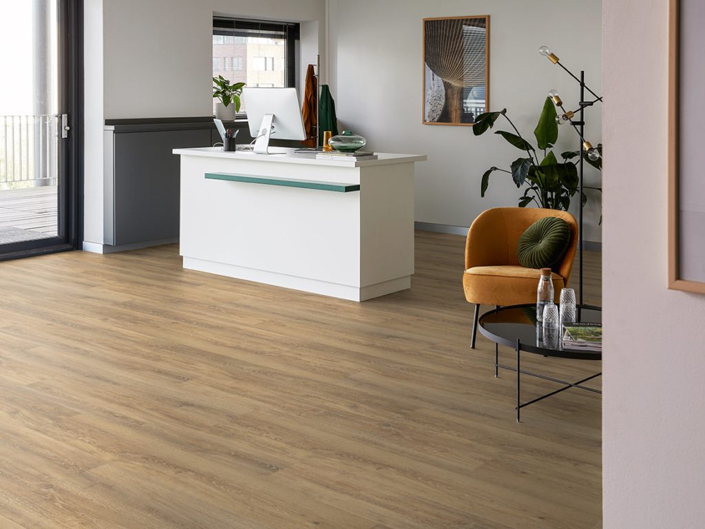 Authentic Oak XL Piedmont Gluedown Vinyl Planke LVT