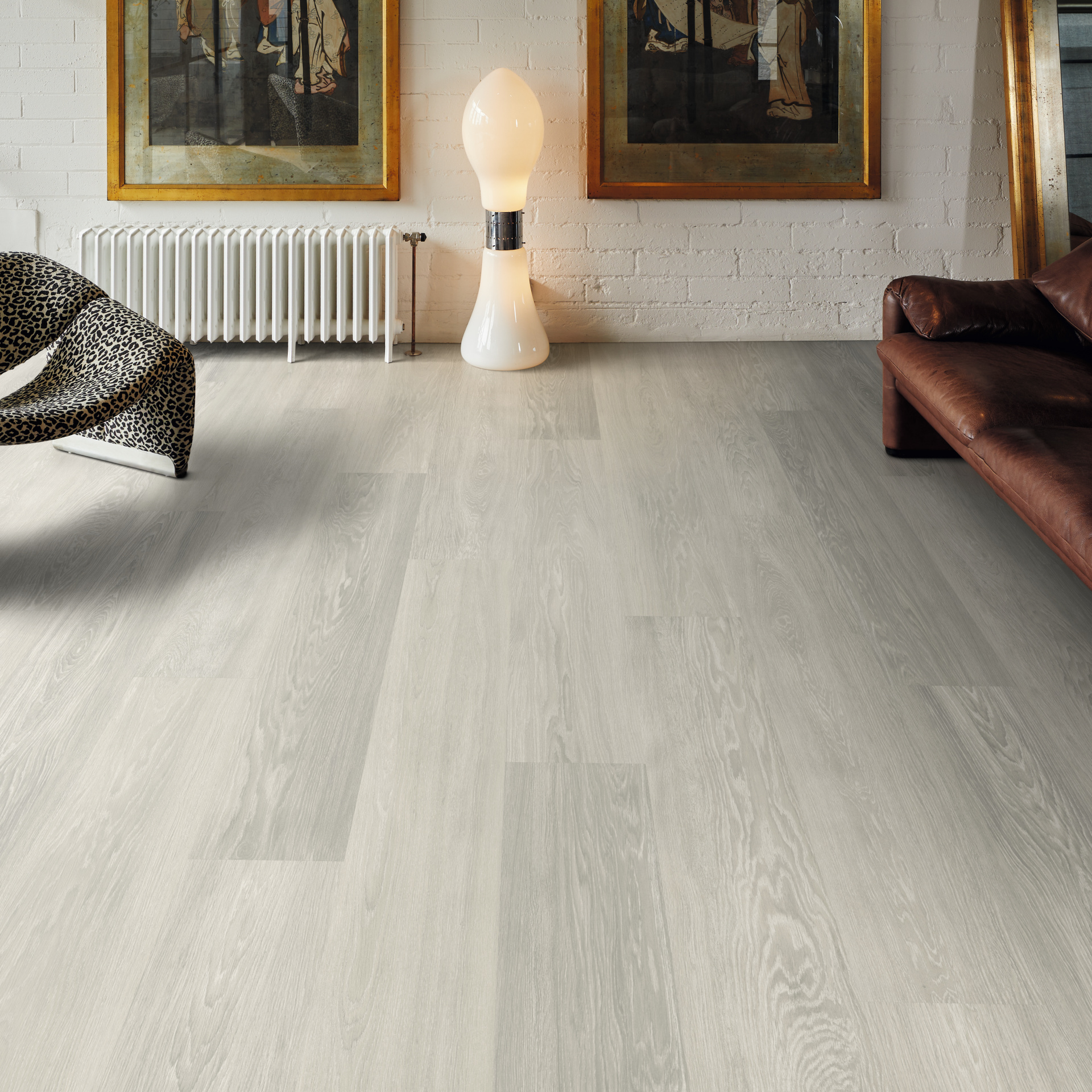 Wood Alpine Oak Looselay Planke (selbstliegend)